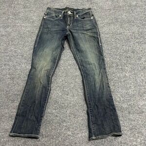 Rock & Republic Jeans Womens Size 2 Kendall Dark Wash Slim Fit Stretch Denim